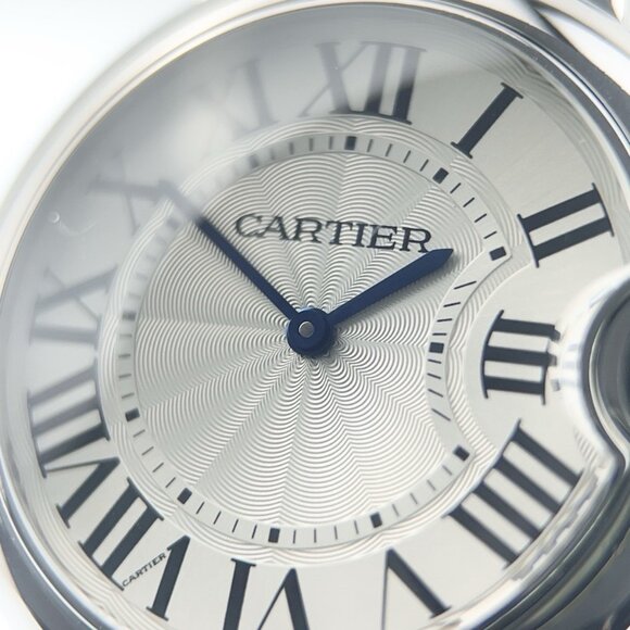 Cartier Ballon Bleu Stainless Steel Silver Dial 36mm Quartz Men’s Watch W69011Z4 - Picture 2 of 10